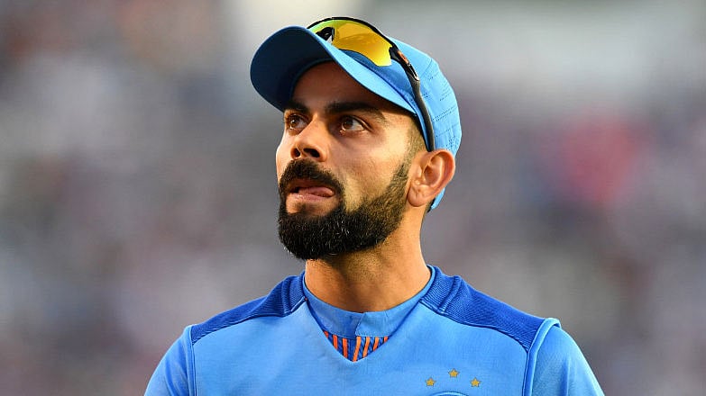 ভারতের অধিনায়ক বিরাট কোহলি। ছবি: এএফপি