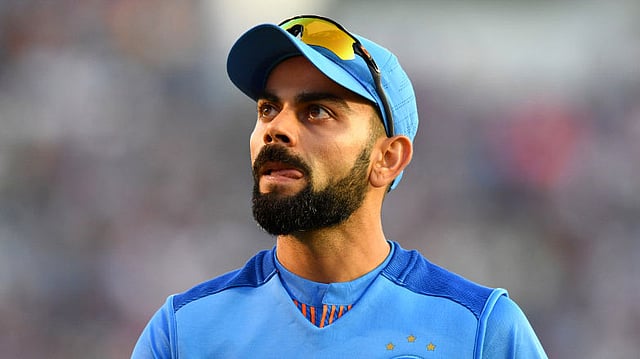 ভারতের অধিনায়ক বিরাট কোহলি। ছবি: এএফপি