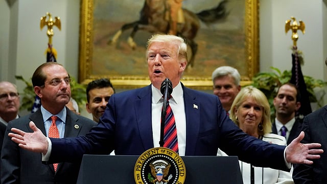 মার্কিন প্রেসিডেন্ট ডোনাল্ড ট্রাম্প। ছবি: রয়টার্স