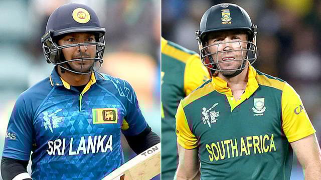 ডি ভিলিয়ার্স ও সাঙ্গাকারা, একই পথের পথিক! ছবি : টুইটার