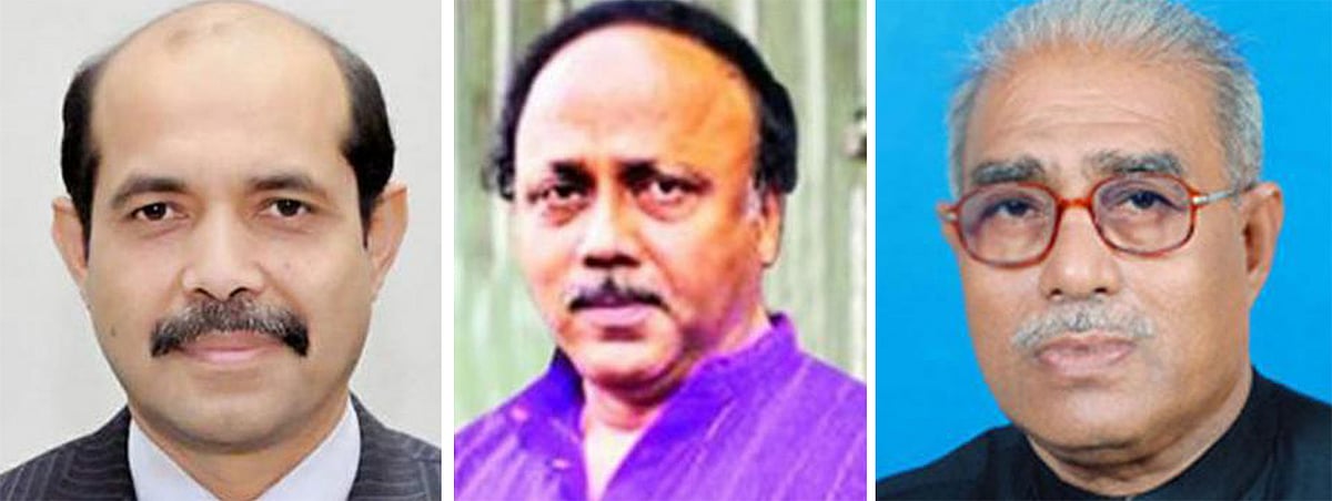 আতিকুল ইসলাম, খায়রুজ্জামান লিটন ও তালুকদার আবদুল খালেক