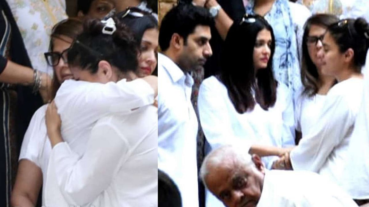 ঐশ্বরিয়াকে জড়িয়ে ধরে কাজলের কান্না