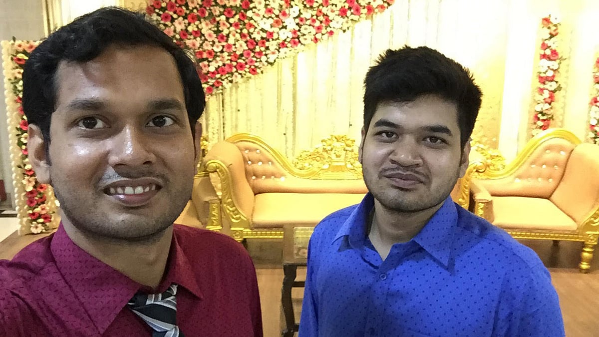 বাদী আল আমিন ও নিহত আশিক (ডানে)। ছবি: সংগৃহীত