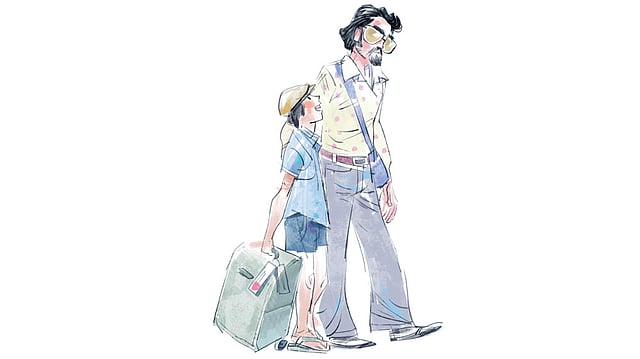 তিন সাহিত্যিকের তিনটি মজার ঘটনার অলংকরণ করেছেন সব্যসাচী মিস্ত্রী