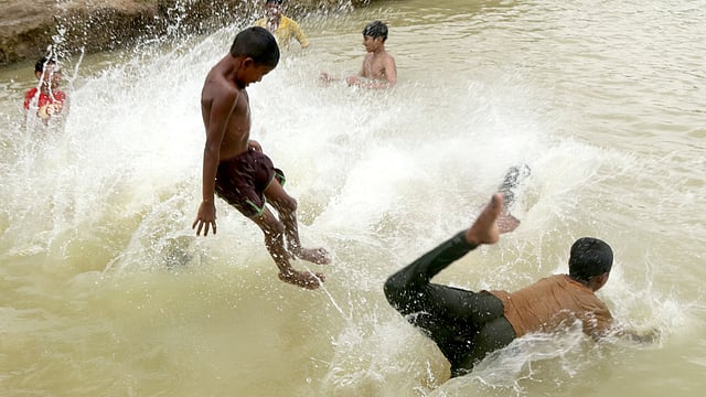 পানিতে একটু প্রশান্তি