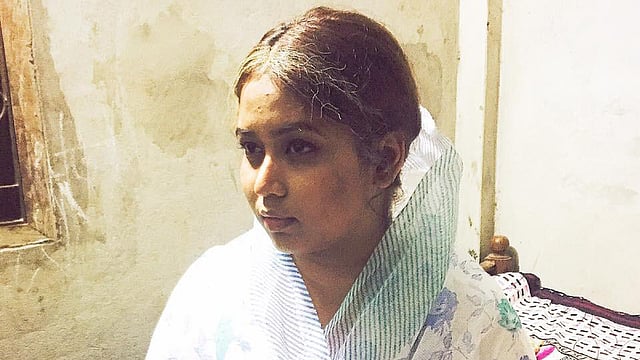 ‘জলফুল’ নাটকে বয়োবৃদ্ধার চরিত্রে ভাবনা