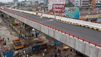 মেয়র মোহাম্মদ হানিফ ফ্লাইওভার। ফাইল ছবি