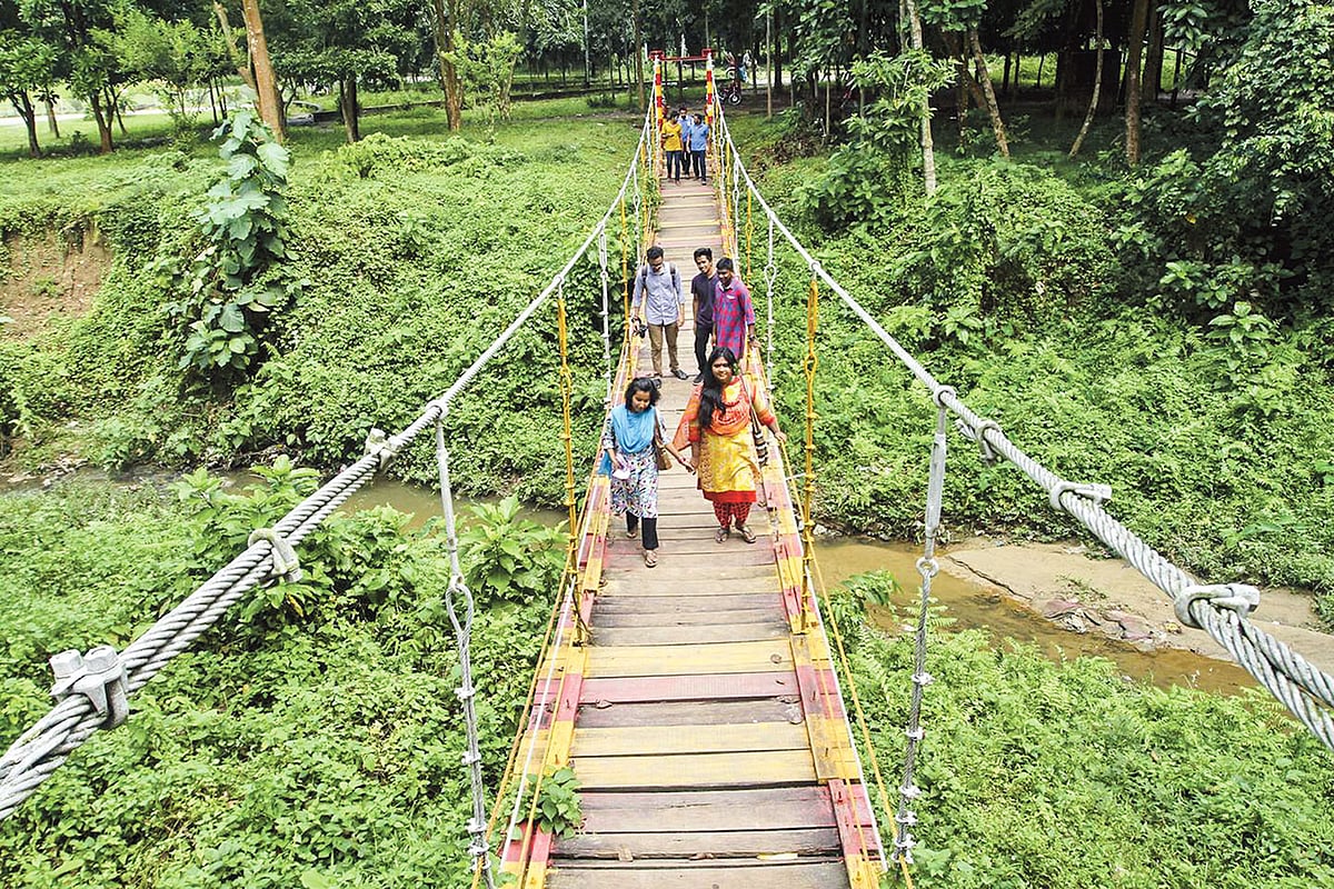 চট্টগ্রাম বিশ্ববিদ্যালয়ের ঝুলন্ত সেতু