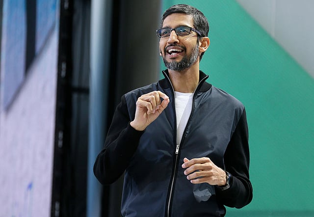 গুগলের প্রধান নির্বাহী সুন্দর পিচাই। ছবি: সংগৃহীত