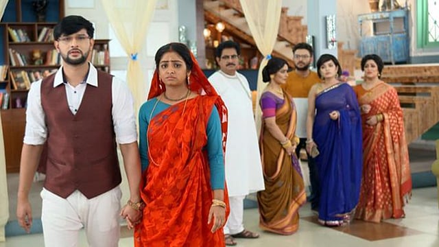 ‘কৃষ্ণকলি’ সিরিয়ালের দৃশ্য