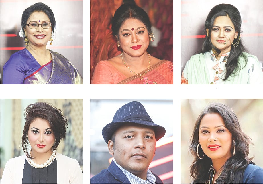 রেজওয়ানা চৌধুরী বন্যা, ফেরদৌস আরা, শারমীন সুলতানা সুমী, কোনাল, মিনার, বিউটি