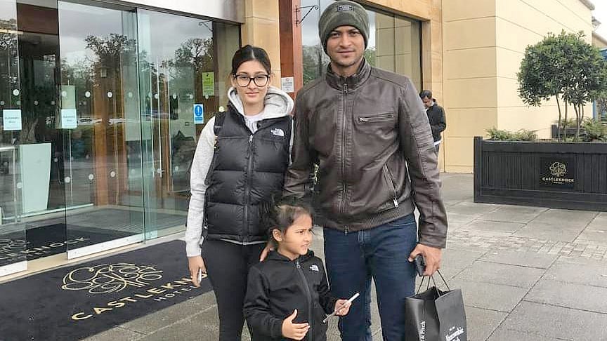 বিশ্বকাপে সাকিবের সাফল্যের পেছনে প্রেরণা হয়ে আছেন স্ত্রী শিশির আর মেয়ে আলায়না। ছবি: ইনস্টাগ্রাম