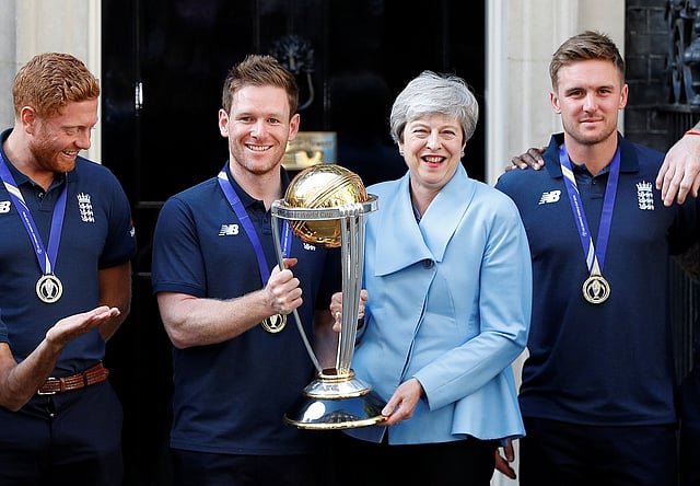 ২০১৯ বিশ্বকাপ শেষ হলো নাটকীয়তার মধ্যে দিয়েই। ছবি: রয়টার্স