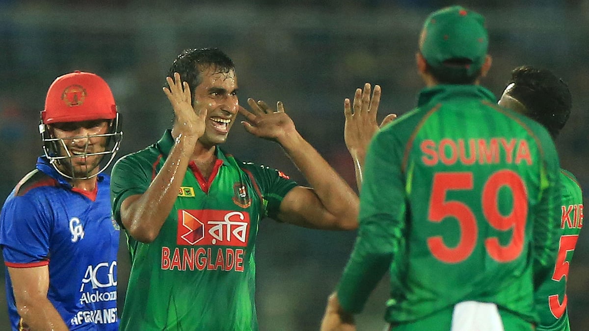 রুবেলের দুর্দান্ত বোলিংয়ে বাংলাদেশের শততম জয়। ফাইল ছবি