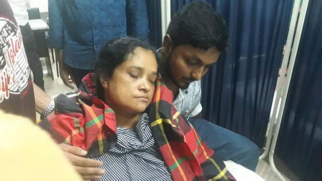 নুসরাতের মা শিরিন আক্তার। প্রথম আলো ফাইল ছবি