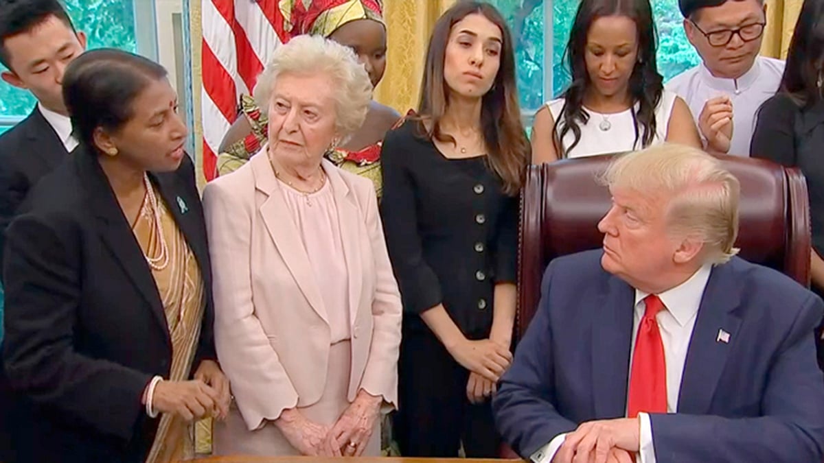 প্রিয়া সাহা সংখ্যালঘু নির্যাতন নিয়ে প্রেসিডেন্ট ডোনাল্ড ট্রাম্পের কাছে সম্প্রতি অভিযোগ দেন। ছবি: সংগৃহীত