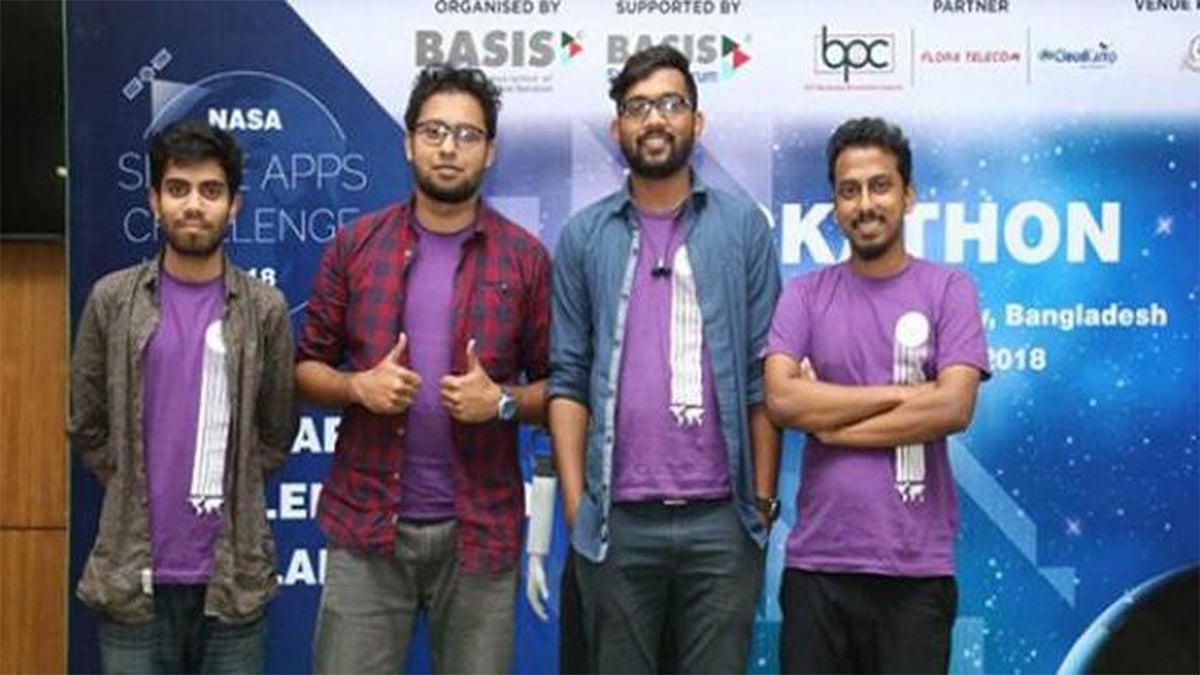 নাসার প্রতিযোগিতা জয়ী টিম অলিক।