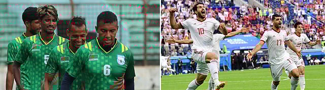 ইরানের বিপক্ষে খেলবে না বাংলাদেশ। ফাইল ছবি