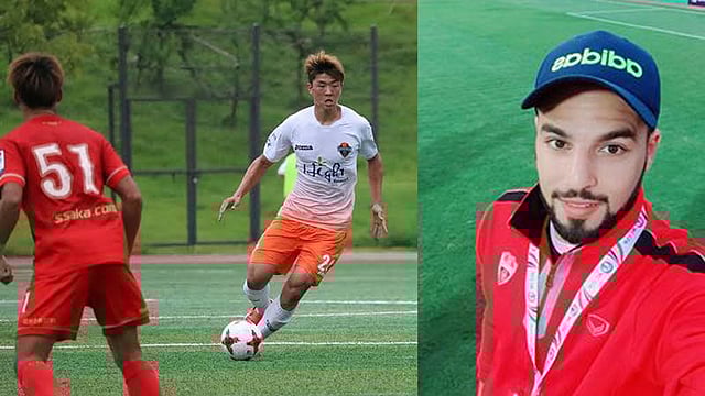 দক্ষিণ কোরিয়ান মিডফিল্ডার লি ও মিসরীয় ডিফেন্ডার আলেদিনকে দলে ভিড়িয়েছে আবাহনী লিমিটেড। সংগৃহীত ছবি