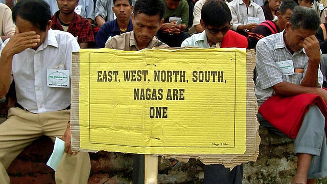 ৩৭১ (এ) অনুচ্ছেদ তুলে দেওয়া নিয়ে উদ্বেগে রয়েছে নাগাল্যান্ডের নাগরিকেরা। ছবি: রয়টার্স