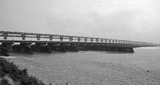 তিস্তা ব্যারেজ। ছবি: ভাস্কর মুখার্জি