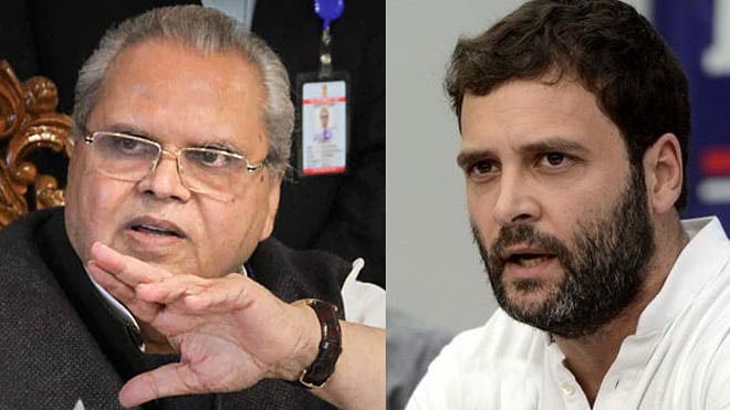 সত্য পাল মালিক, রাহুল গান্ধী