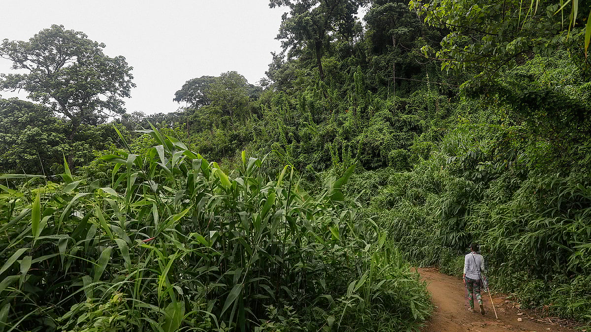 রুইলুইপাড়া থেকে প্রায় ২ কিলোমিটার দূরত্বে কংলাক পাহাড়ের চূড়ায় অবস্থিত কংলাকপাড়া