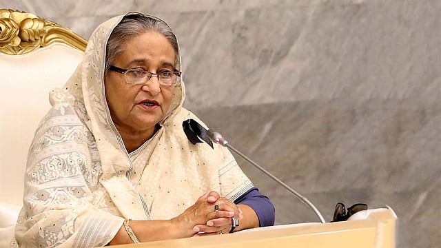 প্রধানমন্ত্রী শেখ হাসিনা। ফাইল ছবি