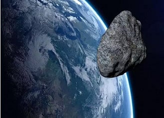 পৃথিবীতে গ্রহাণুর আছড়ে পড়ার শঙ্কা রয়েছে।