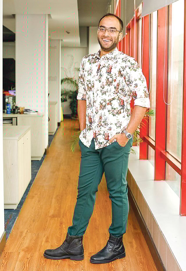 ওজন কমানোর পর। ছবি: খালেদ সরকার