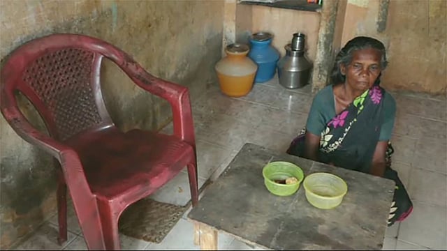 ৬৫ বছর বয়সী কারুপ্পাই। ছবি: সংগৃহীত