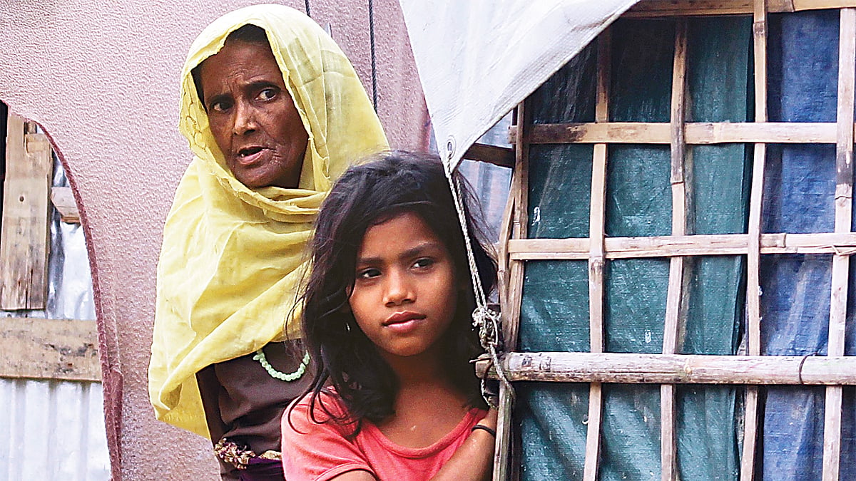 ফেরার অপেক্ষায় রোহিঙ্গারা।  প্রথম আলো