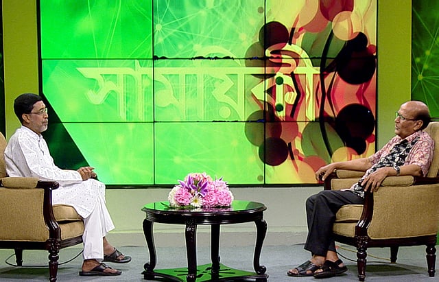 ‘সাময়িকী’ অনুষ্ঠানে আবদুর রহমান ও মো. খুরশীদ আলম