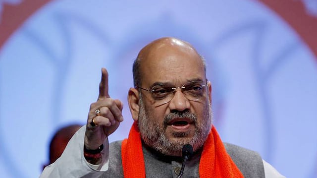 ভারতের কেন্দ্রীয় স্বরাষ্ট্রমন্ত্রী অমিত শাহ। ছবি: রয়টার্স