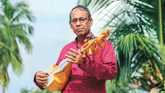 গুরুপদ গুপ্ত। ছবি: সাদ্দাম হোসেন