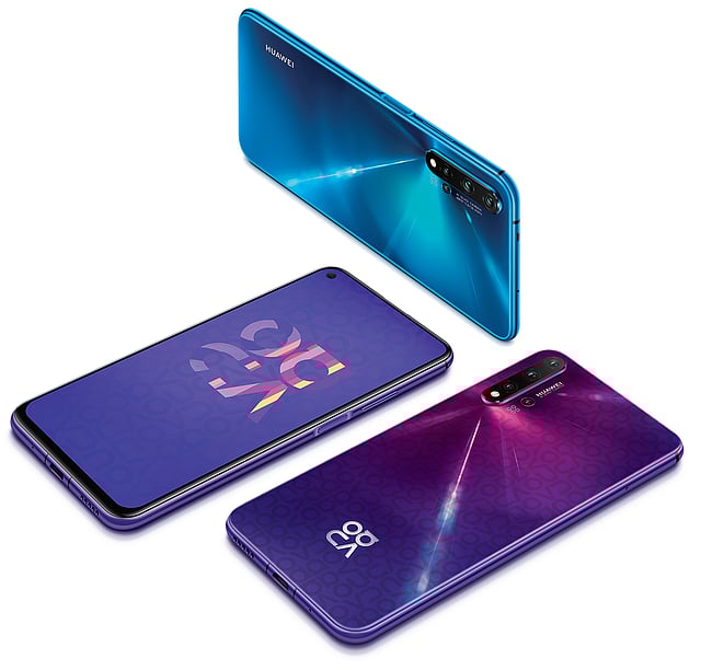 নোভা ৫ টি। ছবি হুয়াওয়ের সৌজন্যে।