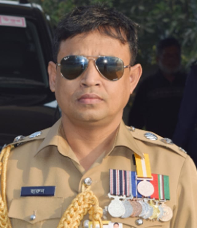 নারায়ণগঞ্জের পুলিশ সুপার হারুন অর রশীদ। ছবি: পুলিশ সুপারের কার্যালয়ের ওয়েবসাইট