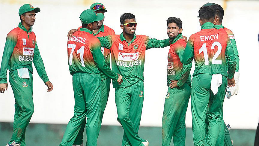 যুব এশিয়া কাপের ফাইনালে তীরে এসে তরি ডুবেছে বাংলাদেশ অনুর্ধ্ব–১৯ দলের। ছবি: এশিয়ান ক্রিকেট কাউন্সিল