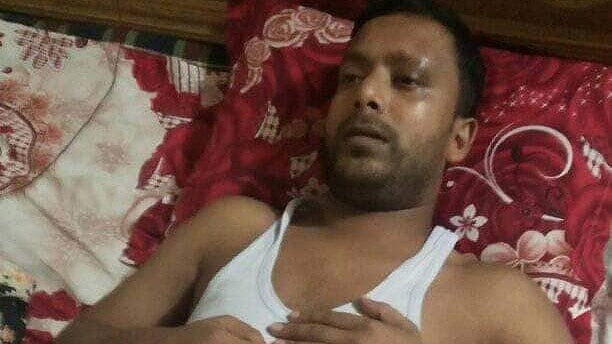 হামলার শিকার শ্রীপুর উপজেলা ছাত্রলীগ সভাপতি জাকিরুল ইসলাম। ছবি: প্রথম আলো