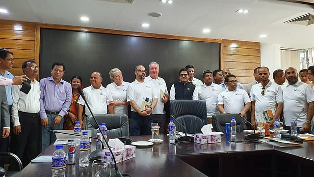 জুনাইদ আহমেদ পলক। ছবি: তথ্য ও যোগাযোগপ্রযুক্তি বিভাগের সৌজন্যে।