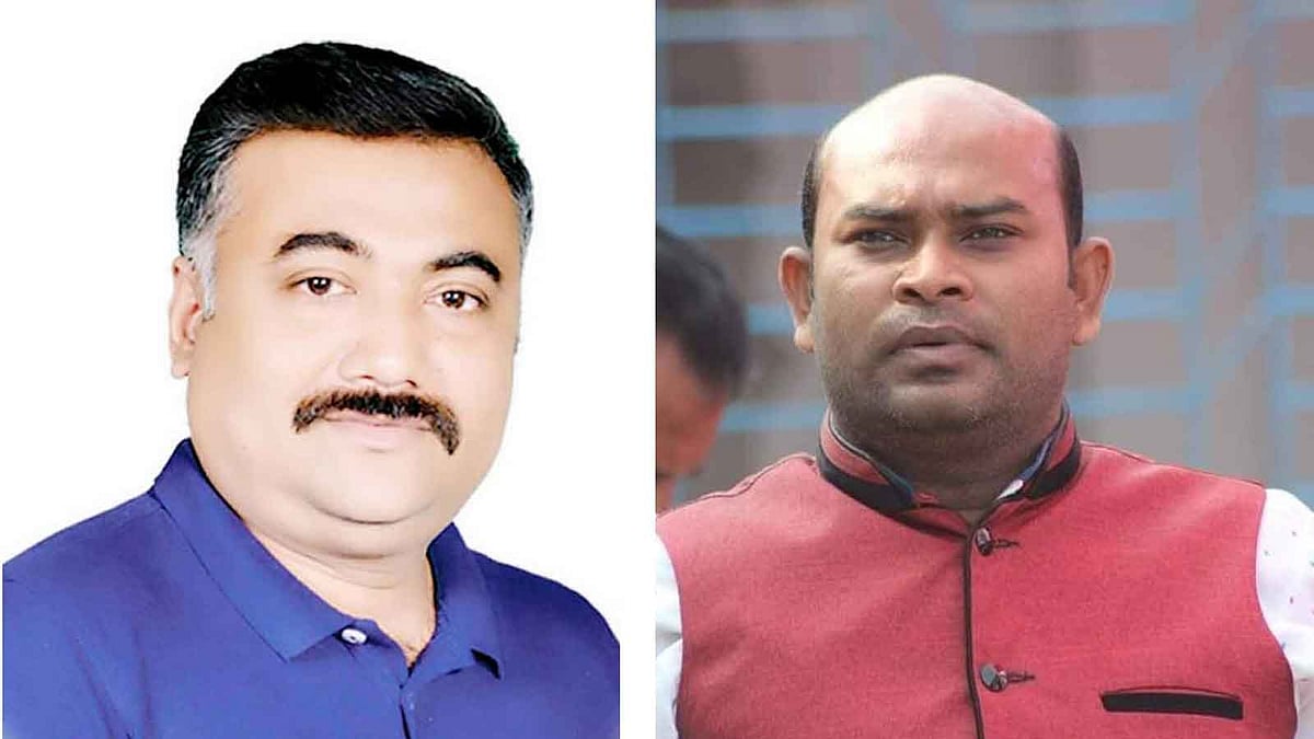 কুষ্টিয়া পৌর যুবলীগের সভাপতি আশরাফুজ্জামান ও কুষ্টিয়া সদর উপজেলা যুবলীগের সাধারণ সম্পাদক মিজানুর রহমান।
