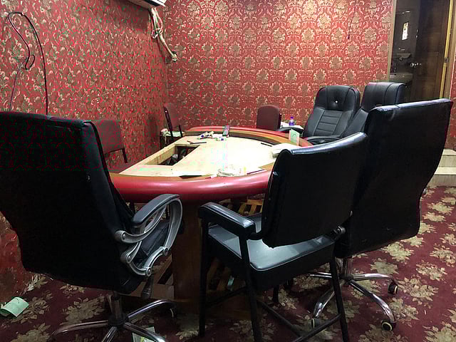 ক্যাসিনোর একটি সামগ্রী। ছবি: কামরুল হাসান