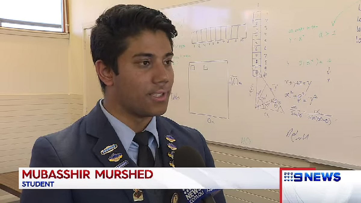 মুবাশ্বির মোর্শেদ। ছবি: নাইন নিউজের ভিডিও থেকে নেওয়া