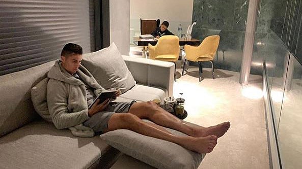 ইনস্টাগ্রামে রোনালদোর সেই পোস্ট। ছবি: ইনস্টাগ্রাম