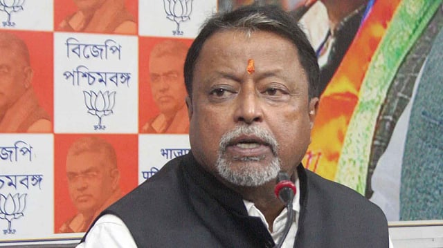 মুকুল রায়। ছবি: ভাস্কর মুখার্জি