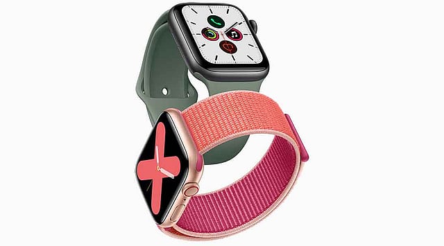 অ্যাপল ওয়াচ সিরিজ ৫। ছবি: অ্যাপলের সৌজন্যে