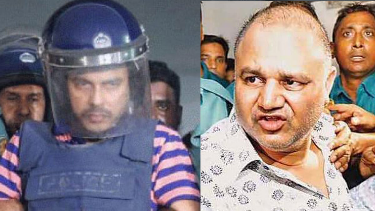 খালেদ মাহমুদ ভূঁইয়া ও জি কে শামীম। ফাইল ছবি