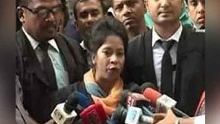 আইনজীবী মোর্শেদা খাতুন। ছবি: ফেসবুক থেকে নেওয়া
