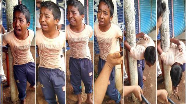 সিলেটের কুমারগাঁওয়ে চুরির অভিযোগ তুলে ২০১৫ সালের জুলাইয়ে শিশু রাজনকে পিটিয়ে হত্যা করা হয়। ছবি: সংগৃহীত