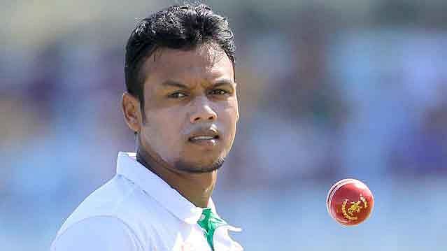 জাতীয় দলের জার্সিতে কামরুল ইসলাম রাব্বি। প্রথম আলো ফাইল ছবি